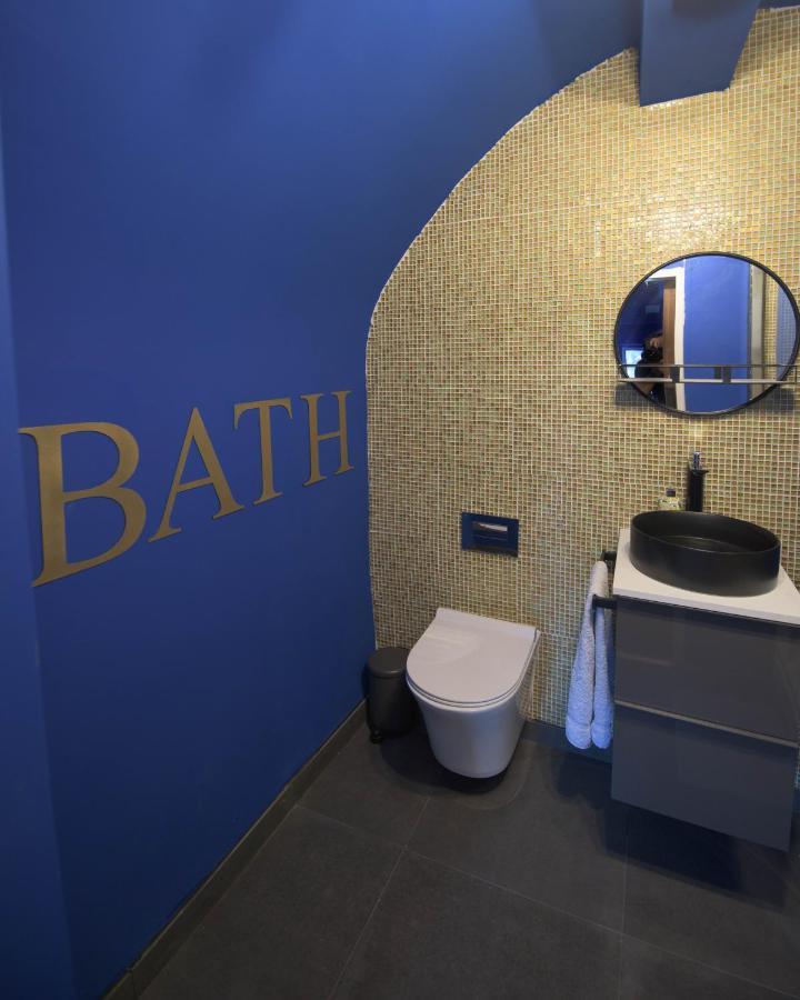 Quirky Vaulted Flat With Terrace Apartment Bath Exterior foto